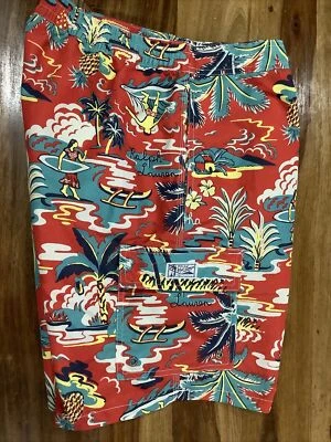 Polo Ralph Lauren Swimwear Trunks Men's 30 Aloha Hawaiian 🌴 Surfing - Image 1 of 4