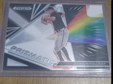 JACKSON HOLLIDAY 2022 Prizm DP PRIZMATIC Insert Baseball Card -BALTIMORE ORIOLES