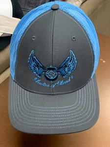 " Ladies of Lead " Vintage Cap Mütze Snap Back grau & blau - Bild 1 von 5