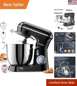 Stand Mixer, 6.5QT 10-Speed Tilt-Head Electric Stand Mixer, 3-In-1 Kitchen Mi... - Picture 1 of 8
