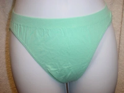 Panty Jockey sin costuras talla 8 verde claro lote de 3 SP NUEVO SIN ETIQUETAS Foto 1 de 4