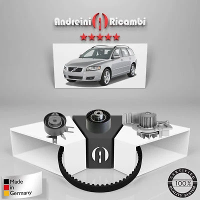 KIT DISTRIBUZIONE + POMPA ACQUA VOLVO V50 2.0 D 100KW 136CV 2009 -> - Immagine 1 di 2