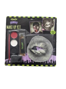 Neu & versiegelt Fright Nite Zombie Make-up Kit versandkostenfrei UK - Bild 1 von 3