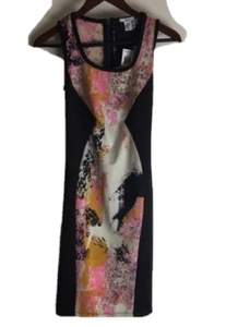 BAR III Para mujer Nuevo Vestido Con Cremallera Espalda Sin Mangas Body Con - Imagen 1 de 4