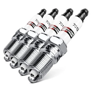 CHAMPION PLATINUM SPARK PLUG x4 FOR NISSAN CUBE Z11 CR14DE MARCH CR10DE CR12DE - Picture 1 of 1