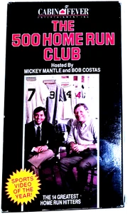 The 500 Home Run Club (VHS, 1989)(Sports) Mickey Mantle, Bob Costas! - Picture 1 of 7