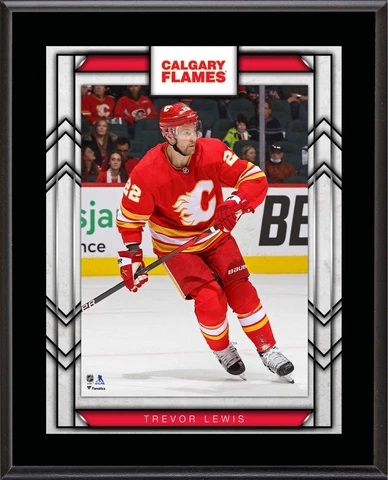 Trevor Lewis Calgary Flames 10.5" x 13" Sublimated Player Plaque Cover