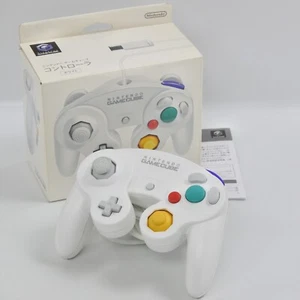 Gamecube Official Controller Pad WHITE DOL-003 Boxed Nintendo 0757 - Picture 1 of 9