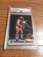 1998 Bandai Bruiser Brody Japanese Wrestling Card PSA 9 Mint WWE WWF WCW RARE