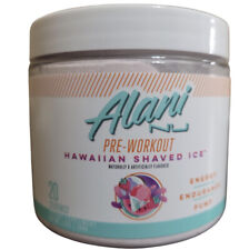 Alani Nutrition Pre-Workout Energy Supplement Powder - Hawaiian Shaved Ice - 7.2oz