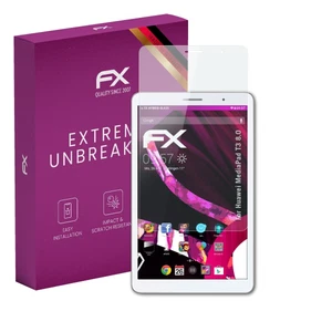 atFoliX Glass Protector for Huawei MediaPad T3 8.0 9H Hybrid-Glass - Picture 1 of 8