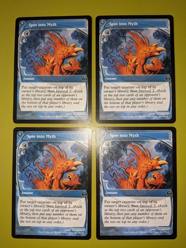 Spin into Myth x4 Future Sight 4x Playset Magic the Gathering MTG - Image 1 of 1
