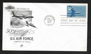 #C49 6c Air Force - 50th Anniv. - ArtCraft FDC - Picture 1 of 2