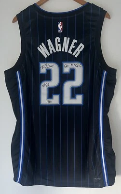 Franz Wagner Signed Orlando "GO MAGIC" Autographed Nike Swingman Jersey BAS COA - Image 1 of 4