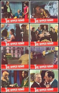THE UPPER HAND original 1967 lobby card set JEAN GABIN/GEORGE RAFT/NADJA TILLER
