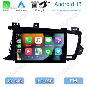 4+64GB Android 13 Car Radio Stereo For Kia Optima K5 2011-2013 CarPlay GPS Navi - Picture 1 of 20