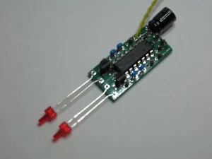 DISPOSITIVO LAMPEGGIATORE ASINCRONO DI CODA PER SISTEMI DC E DCC - Foto 1 di 1