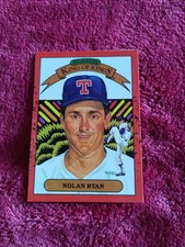 Nolan Ryan #665 1989/90 Leaf King of Kings Donruss Card Double Errors