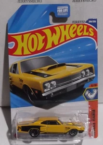 HOT WHEELS MUSCLE MANIA '69 DODGE CORONET SUPERBEE IN YELLOW #5/10 OR #208/250 - Picture 1 of 1