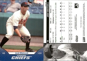 Josh Whitesell 2010 Choice Syracuse Chiefs #25 RC Card FREE SHIP *AutographDen* - Picture 1 of 1
