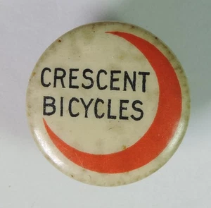 Antique 1890's Crescent Bicycles Moon Advertising Lapel Stud - Picture 1 of 2