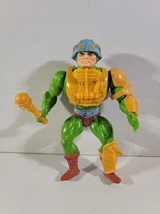 Vintage 1981 MAN-AT-ARMS Motu Masters Of The Universe He-Man Figura Completo - Foto 1 di 7