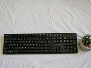 Kensington Pro Fit Low Profile Wireless Keyboard Working Good Condition - Picture 1 of 2