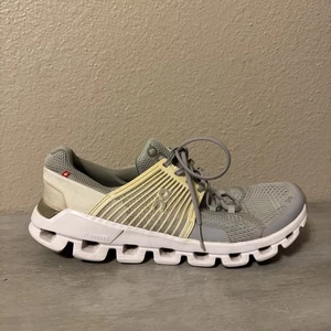 On Womens Cloudswift Glacier Gray White Athletic Running Shoes Sneakers Size 9.5 - Picture 1 of 7