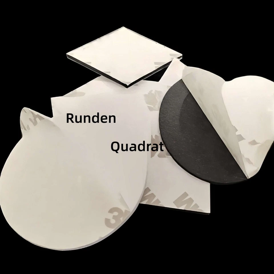 Doppelseitiges Klebeband Schaumstoff Klebepad Stark | Schwarz * Weiß | Sortiment - Bild 1 von 1