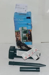 Enbrighten 74517 6 Outlet Smart WiFi Plug Yard Stake No Hub Required - Picture 1 of 12