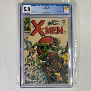 The X-MEN #21 June,1965 CGC Universal Grade 5.0 Marvel Comic Book. - Picture 1 of 4