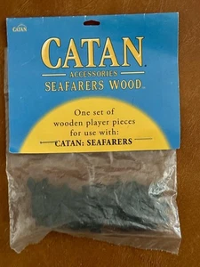 Catan Seafarers Wood Base Set - BLACK - VINTAGE - BRAND NEW - Picture 1 of 1