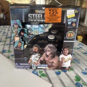 New WWE WWF Wrestlemania Steel Cage Challenge 25th Anniversary Plug Play TV Game - Picture 1 of 5