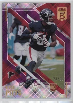 2021 Panini Chronicles Elite Update Purple /99 Kyle Pitts #184 Rookie RC - Image 1 of 2