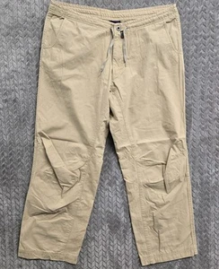 Patagonia Herren 36x30 leichte Kletterhose 55005 Kordelzug Baumwolle Baggy Khaki - Bild 1 von 10