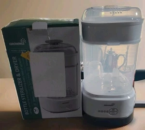 GROWNSY Bottle Sterilizer & Dryer, Compact Electric Steam Baby Bottle Cleaner - Picture 1 of 5