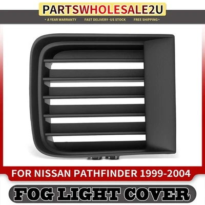 Cubierta de luz antiniebla de parachoques delantero izquierdo para Nissan Pathfinder 1999-2004 Foto 1 de 4