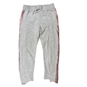 Zara Girls Sweatpants Joggers Sz 9 /10 Year /140 Cm Drawstring Cotton Blend - Picture 1 of 8