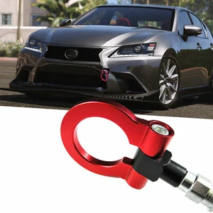 Gancho de remolque de aluminio anodizado estilo de carreras para Lexus IS, CT, RC, RX, GS, ISF - Imagen 1 de 10