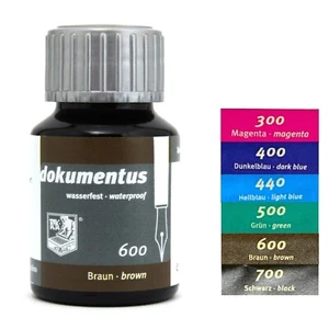 Rohrer & Klingner | dokumentus | Tinte für Füllhalter | 50 ml | dokumentenecht - Bild 1 von 16