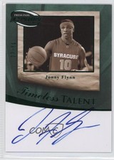 2009 Press Pass Fusion Timeless Talent Green /50 Jonny Flynn Rookie Auto RC