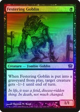 Festering Goblin FOIL 9th Edition NM Black Common MAGIC MTG CARD ABUGames