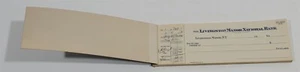 1950 The Livingston Manor National Bank NY Bank Book Ephemera Display Prop - Picture 1 of 9