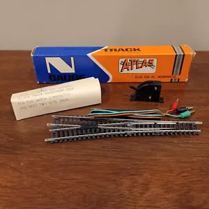 VINTAGE ATLAS N Gauge Track Left Remote #2558 Switch #6 NOS! - Picture 1 of 3