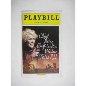 La vedova confederata vivente più antica racconta tutto Playbill Ellen Burnstyn novembre 2003 - Foto 1 di 1