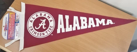 Collegiate Pacific 12" x 30" Wool Felt Pennant NCAA Alabama Crimson Tide Cover