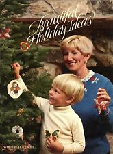 Better Homes and Gardens Beautiful Holiday Ideas Patterns and Recipes -Avon 1980