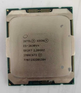 2x Intel E5-2630V4 SR2R7 Xeon 2.20GHz 10-Core 25MB 8GT/s LGA2011-3 Proccessors - Picture 1 of 1