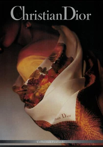 PRESSEWERBUNG 1989 CHRISTIAN DIOR SAMMLUNG SCHALS - Bild 1 von 1