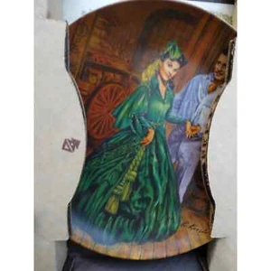 Sammler Teller Vom Winde verweht grünes Kleid - Bild 1 von 1